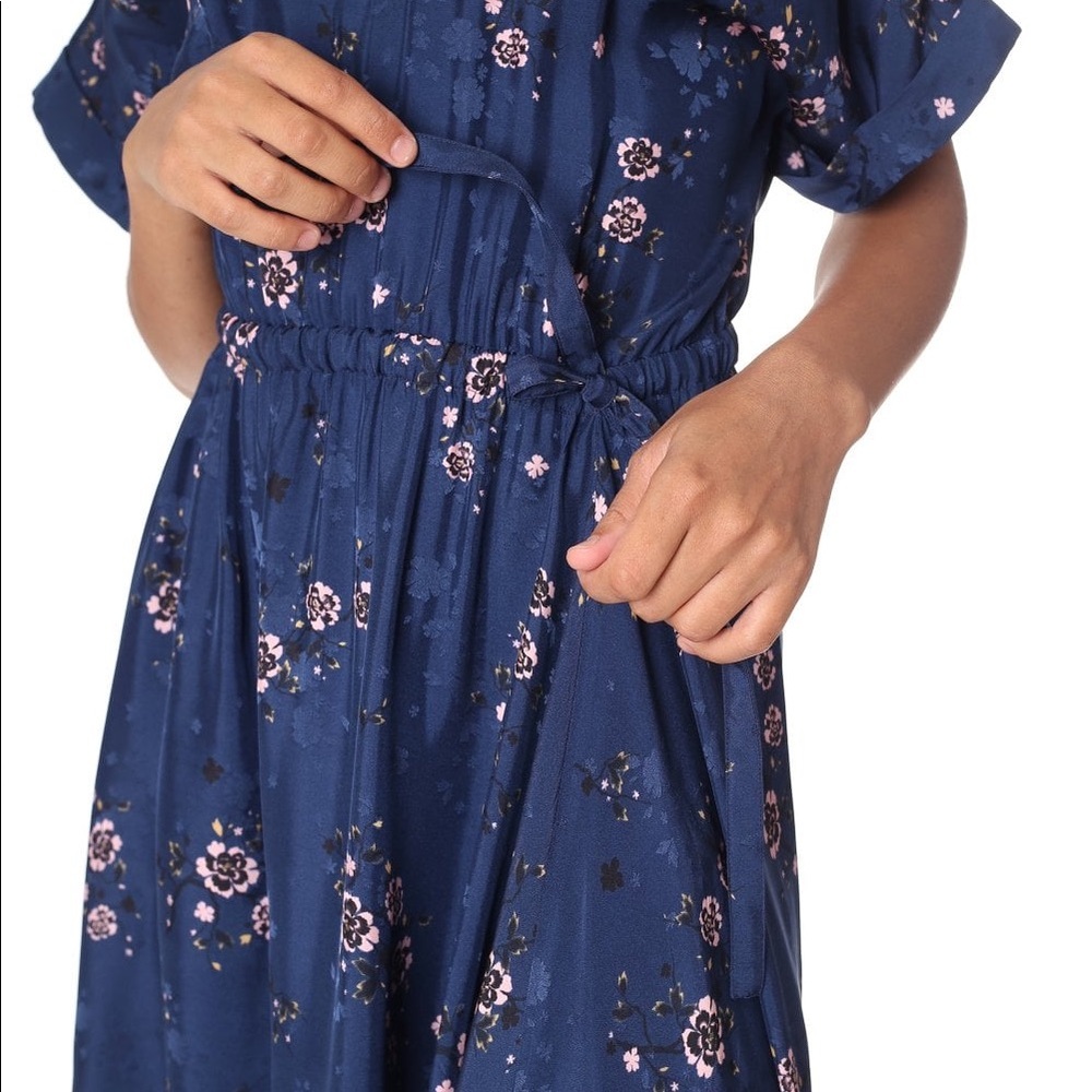 BRAND NEW KENZO CHEONGSAM FLOWER FLOUNCED DRESS